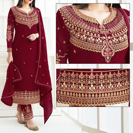 Chiffon Dress MH-028 β Stylish Party & Celebration Outfit