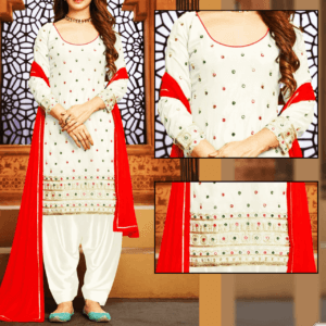 Chiffon Dress MH-47 – Stylish Party & Celebration Outfit