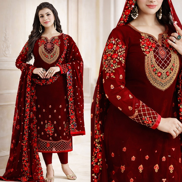 Chiffon Dress MH-006 – Stylish Party & Celebration Outfit