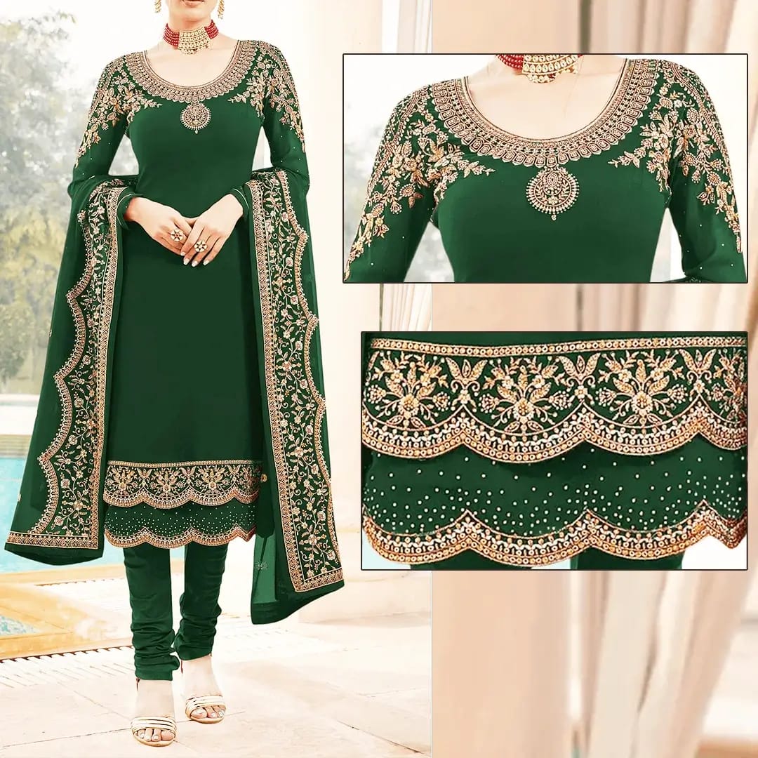 Chiffon Dress MH-072  – Stylish Party & Celebration Outfit