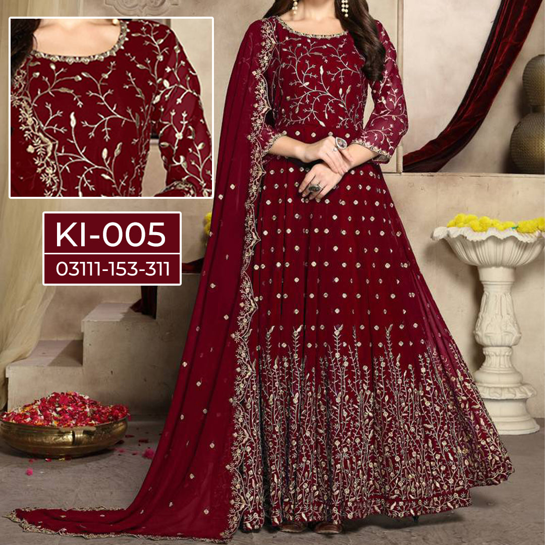 Chiffon Maxi MH-001 – Stylish Party & Celebration Outfit
