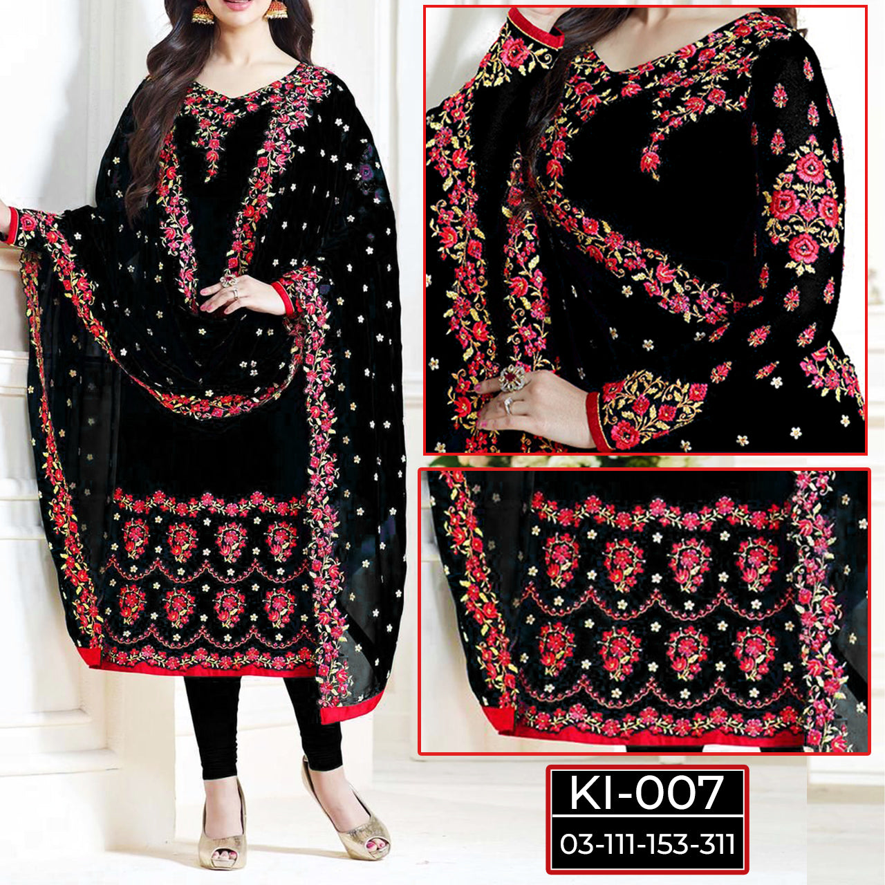 Chiffon Dress MH-039 – Stylish Party & Celebration Outfit