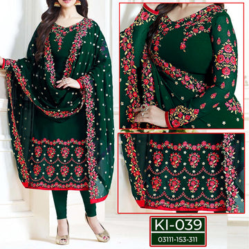 Chiffon Dress MH-039 – Stylish Party & Celebration Outfit