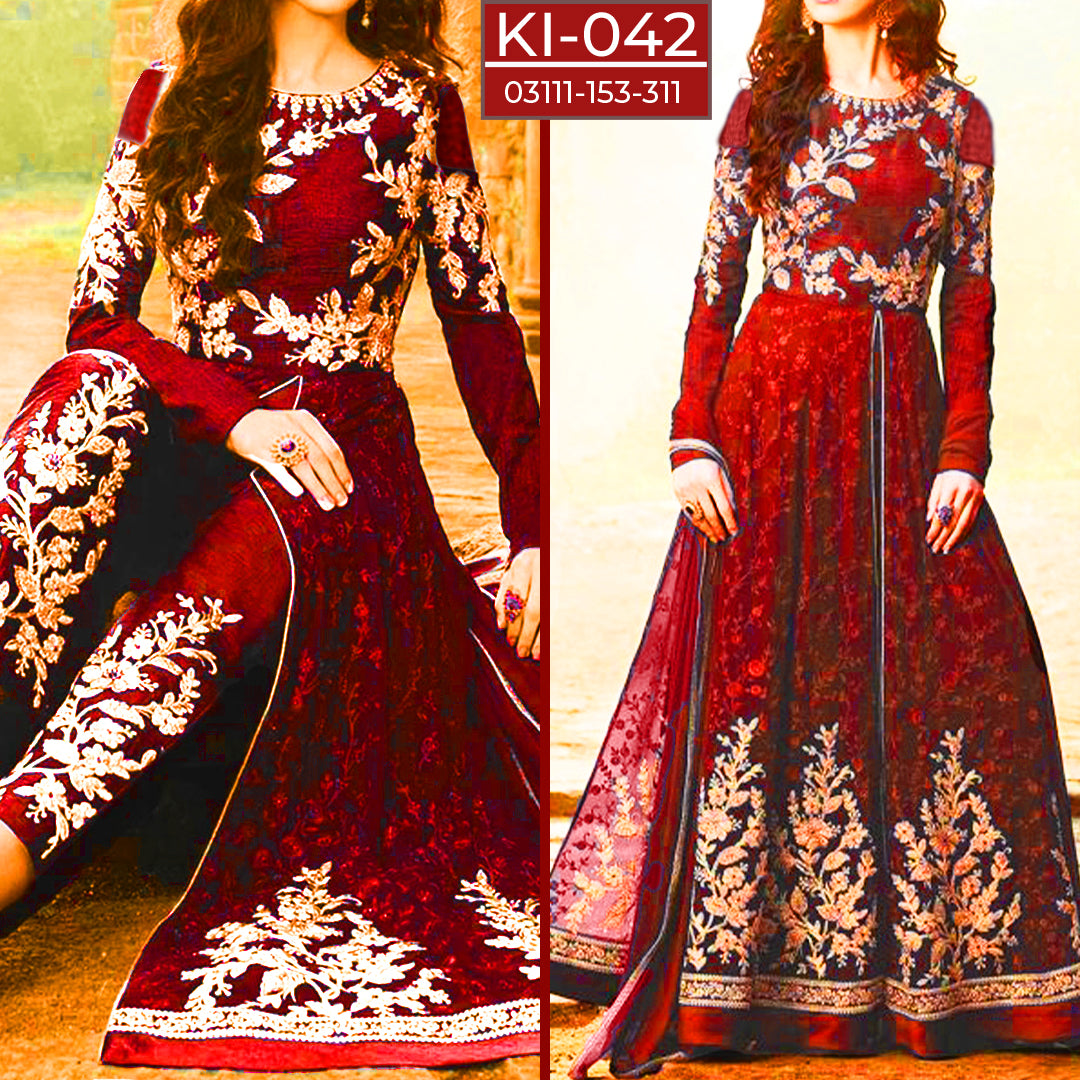 Chiffon Maxi MH-042 – Stylish Party & Celebration Outfit